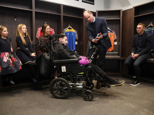 After talking to the two friends in the dressing room at Headingley, the prince said: “I’ve brought a special couple of things up with me to give you today.

“I did check with Kevin to make sure you didn’t want to go down to London to receive this, but I brought your CBEs up here to give to you today if that’s OK, while you’re in your home, in Leeds, surrounded by your family and friends. I thought today was a good day.