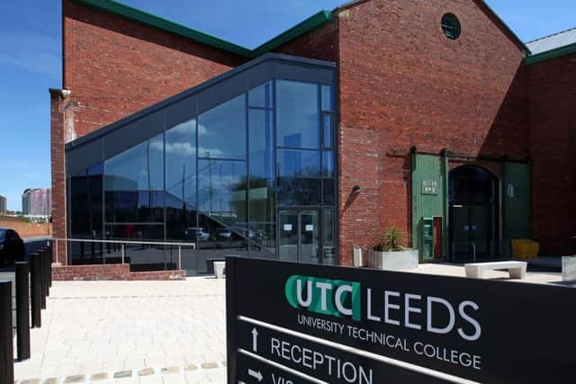 State-of-the-art facilities for the next generation of talent … UTC Leeds puts students and employers on the right path. Submitted picture.