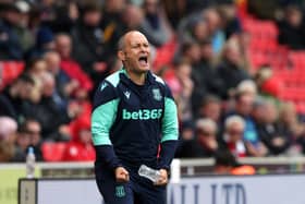 Stoke City manager Alex Neil reacts on the touchline during the Sky Bet Championship match at the bet365 Stadium, Stoke-on-Trent. Picture date: Saturday August 5, 2023. PA Photo. See PA story SOCCER Stoke. (Photo: Ian Hodgson/PA Wire)