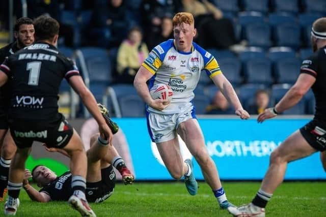 Luis Roberts got more game time than he expected during his two seasns with Leeds Rhinos. Picture by Bruce Rollinson.