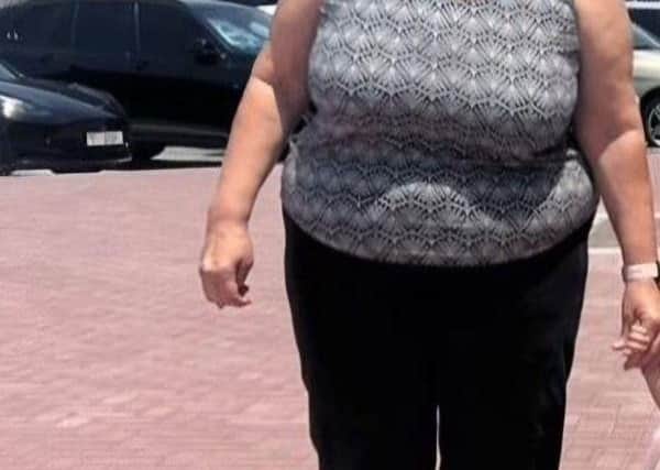 Rita before joining Slimming World
