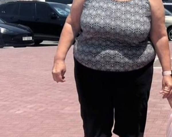 Rita before joining Slimming World