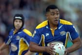 Ali Lauitiiti seen playing for Leeds Rhinos against Widnes Vikings in 2004. Picture by James Hardisty.