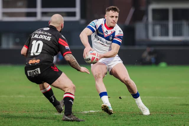 Jake Trueman's return will boost Wakefield Trinity when they face St Helens on Saturday. Picture by Alex Whitehead/SWpix.com.