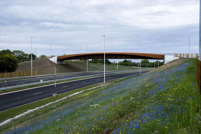 Branded the council’s “biggest infrastructure project” for 50 years the ELOR finally reopened in August. This new route will become the new outer ring road in northeast Leeds and is expected to ease congestion in existing residential areas.