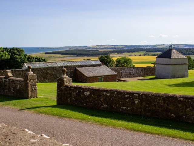View from garden.