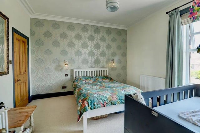 Two spacious double bedrooms can be found on the first floor.