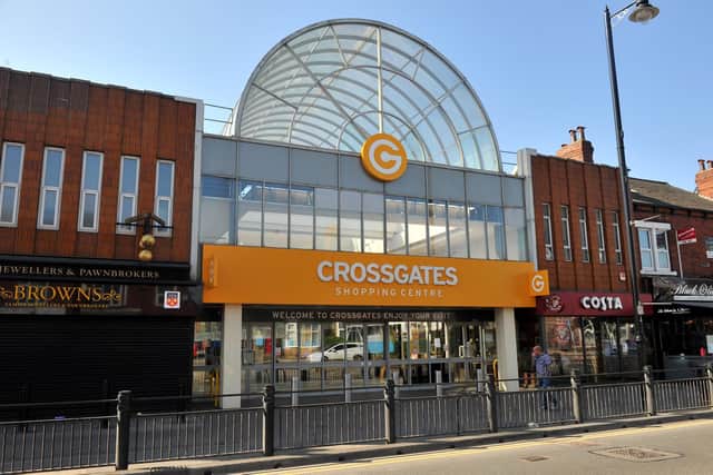 Police have made enquiries at Crossgates Shopping Centre car park after the death of a woman in her 80s over the weekend. Photo: Gary Longbottom.