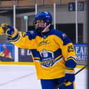 ON SONG: Josh Hartley has started the season brightly for Leeds Knights II - scoring eight goals and seven assists in just eight appearances. Picture: Danny Rich/Knights Media.