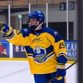 ON SONG: Josh Hartley has started the season brightly for Leeds Knights II - scoring eight goals and seven assists in just eight appearances. Picture: Danny Rich/Knights Media.