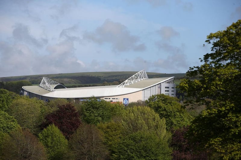 The American Express Community Stadium, known as the Amex, is home of Brighton and Hove Albion.