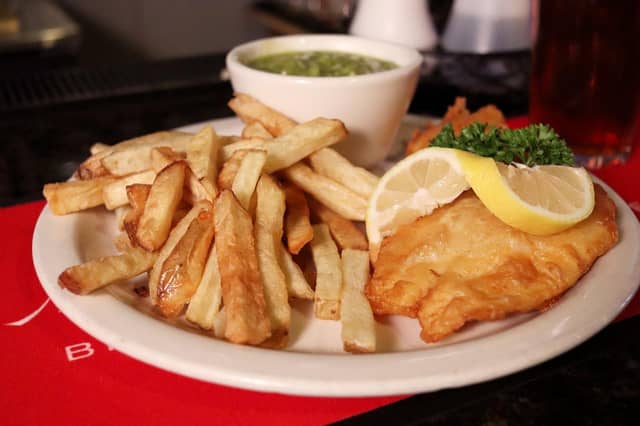 Fish and Chips.