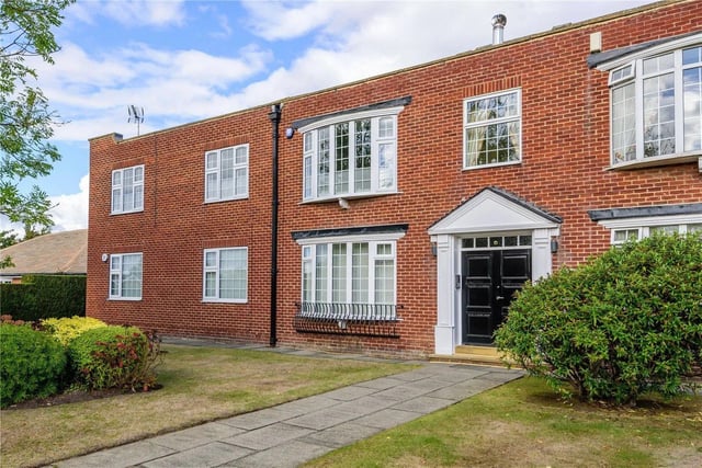This three bedroom apartment in Alwoodley has been recently renovated to a high standard throughout, and offers approximately 1,900 sq.ft. of accommodation and two single garages. One of its most interesting features is a bespoke spiral staircase to the study, which has an internal glass window giving natural light from the kitchen.
