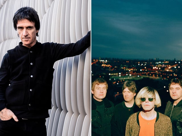 Johnny Marr and The Charlatans will co-headline at the Open Air Theatre on Saturday, June 29.