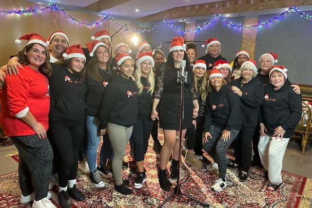 Volunteers helped record the song 'Angels on Earth' for the Homeless Street Angels