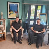 North Yorkshire Fire Service visit Highfield Care Home