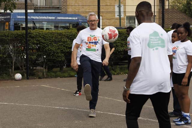 Gary Lineker will be among a host of celebrities backing the event and helped launch this year’s campaign