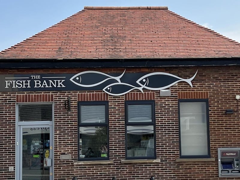 Fish Bank, Sherburn-in-Elmet, won Fry 10 Best Fish and Chip Takeaway at the National Fish and Chip Awards 2023. It serves all the classics as well as halloumi sticks and prawns.