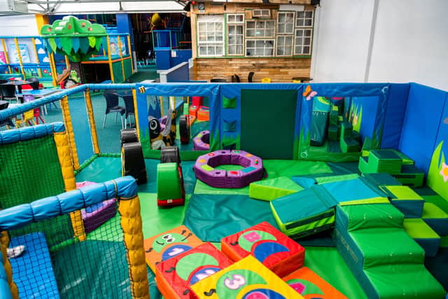 Little Bees in Seacroft is one of a number of play centres in the region run by company Kidzplay, which is pioneering ‘authentic play’ in an attempt to bring back the fun from previous generations. Photo: James Hardisty