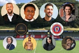 Some of the stars attending the game.