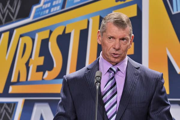 Vince McMahon oversees WWE - fans have been calling for his retirement for years in the face of dwindling TV ratings (Photo: Michael N. Todaro/Getty Images)