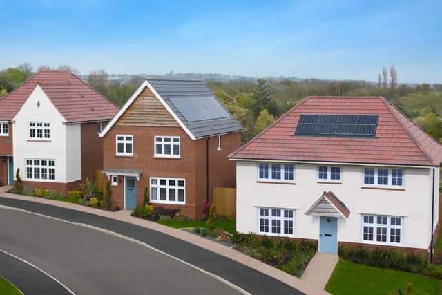The new Redrow homes at Whitehall Grange