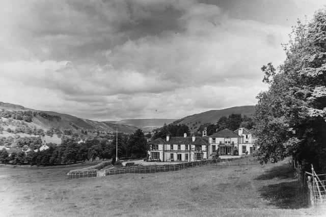 Scargill House, the Church of England Conference and Holiday Centre,  located on the slopes of Whernside near Kettlewell in glorious Upper Wharfedale. Pictured in August 1961.