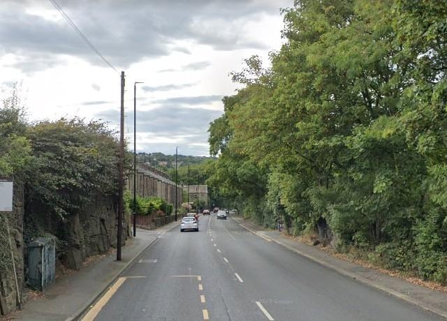 A657 Carr Road – Between Clara Drive and 45m N/E of Carr Wood Gardens.