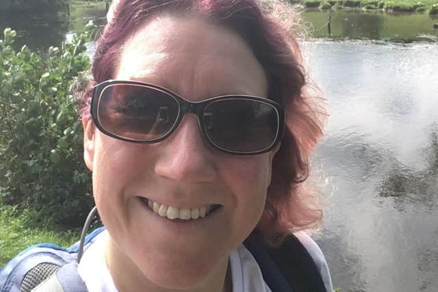 Felicity's book Walk the Walk documents her quest to raise £2000 for the FlyAnyway Foundation