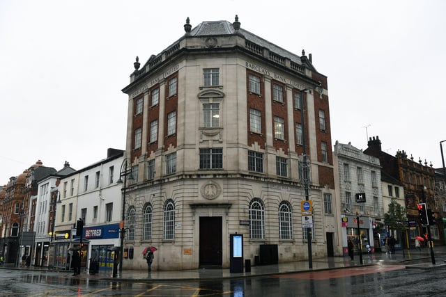 The grade II listed building was opened in 1938, and became the flagship Barclay's Bank branch in Leeds, before closing in 2022. There appear to be no planning applications in place for the site. (Pic: Jonathan Gawthorpe)