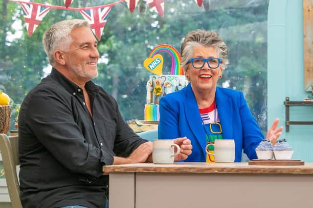 Paul Hollywood and Prue Leith. 