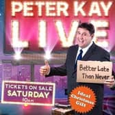 Peter Kay began his comeback tour in Manchester.