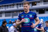 Morgan Gannon - seen playing for Warriors agianst Dragons in the NSW Cup at Go Media Stadium, Auckland, last month - is set for his second NRL appearance. Picture by Joshua Devenie/www.photosport.nz PhotoSportNZ/SWpix.com.