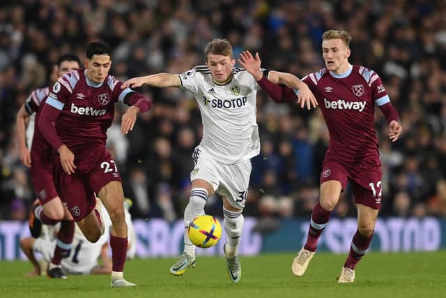 MEDICAL PENDING - Joe Gelhardt's loan move to Sunderland just requires a medical in order for the Leeds United youngster to join the Championship play-off race. Pic: Getty