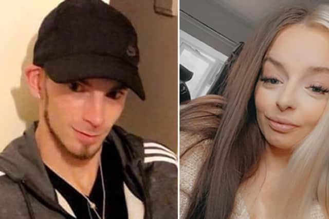 Katie Higton (27) and Steven Harnett (25) from Huddersfield were found dead at the property in May. Picture: WYP