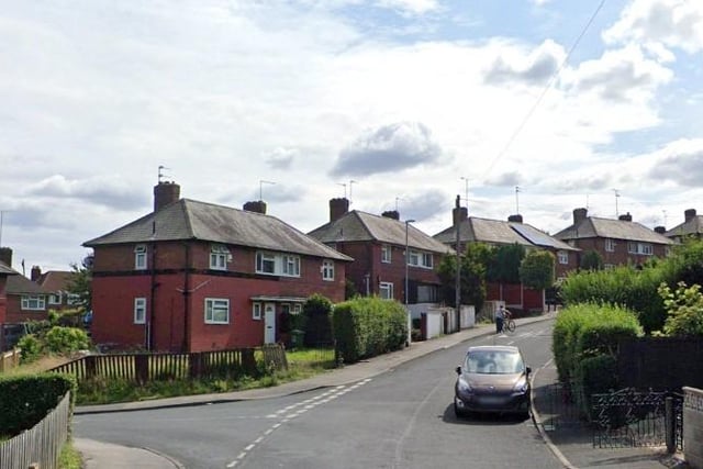 The Easterly Grove and St Wilfrids neighbourhood, in Gipton, was 79th coldest in Yorkshire. Homes had an average energy efficiency rating of 63.19