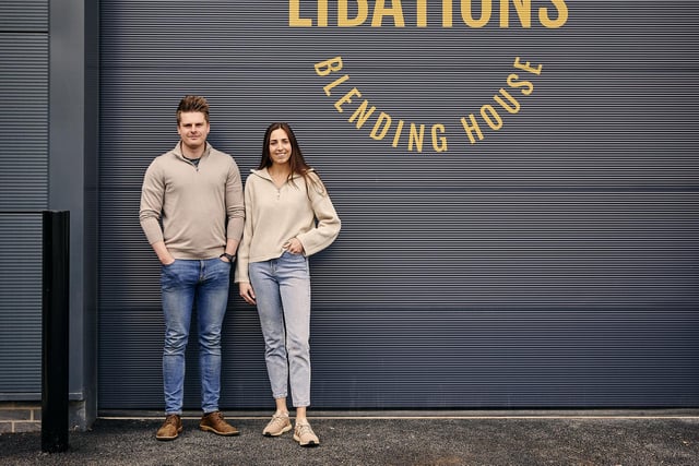 Co-founders Chloe Potter and Rory Armstrong first launched Libations Rum in 2019 and spent six months developing its award-winning Spiced Rum.