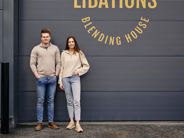 Co-founders Chloe Potter and Rory Armstrong first launched Libations Rum in 2019 and spent six months developing its award-winning Spiced Rum.