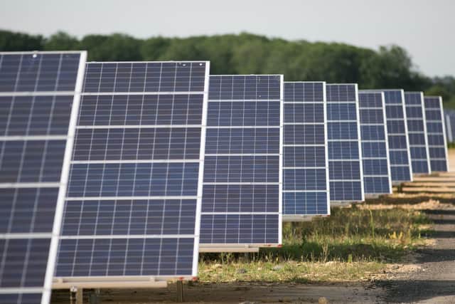 Solar energy farms could be built on contaminated land across Leeds (Stock image: Daniel Leal-Olivas/PA Wire)
