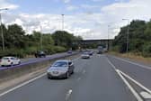 The image shows the M621 in Leeds. Please note this may not be the exact closure location. Image: Google Street View