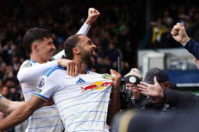 Tarik Muharemovic got the assist for Dominic Calvert-Lewin’s leveller.