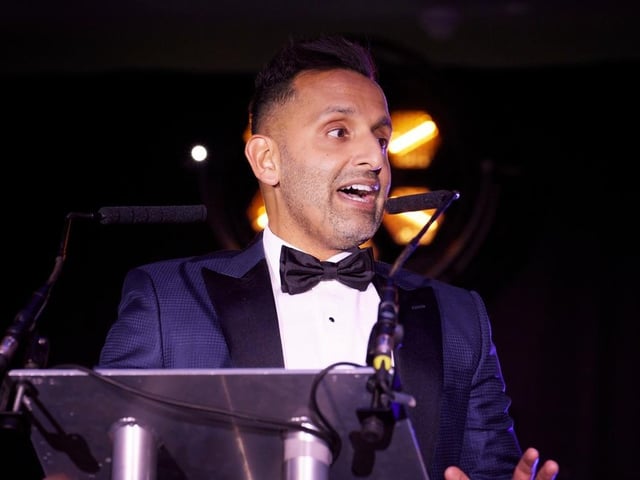 TV's and patron of Leeds Hospitals Charity, Dr Amir Khan, hosted the ball after recently visiting Leeds Children’s Hospital to meet staff, young patients and families.