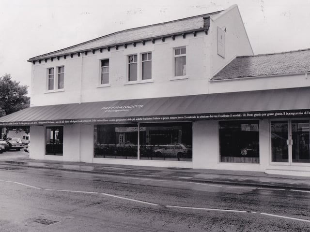 Far Franco's on New Road Side in Horsforth served up authentic Italian food. Pictured in May 1990.