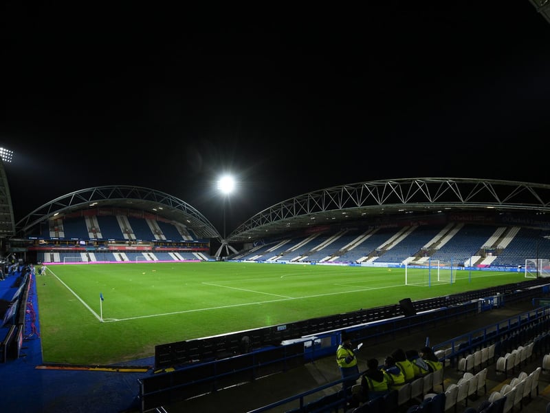The Terriers' man is a peripheral figure at the John Smith's Stadium.