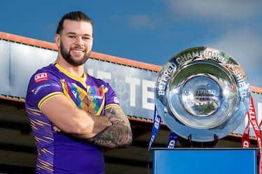 Alex Foster, then of Newcastle, at January's Betfred Championship launch. Picture by Allan McKenzie/SWpix.com.