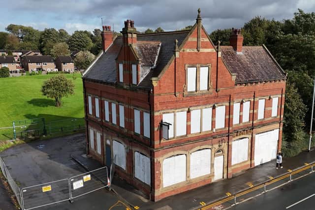 The Grade II listed Rising Sun, in Kirkstall Road, Leeds, has been listed for sale in a new development opportunity. Photo: Fox Lloyd Jones.