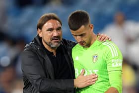 With Illan Meslier suspended, Karl Darlow steps into the fold as Leeds No. 1, for three matches at least. Daniel Farke has faith in the ex-Newcastle and Nottingham Forest 'keeper. (Photo by George Wood/Getty Images)
