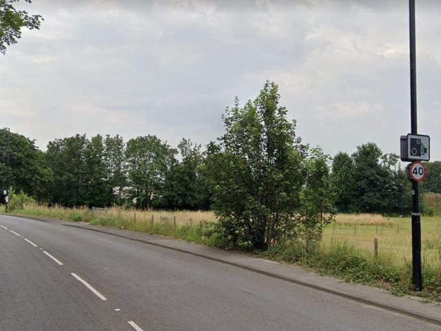 A639, Methley - between the junction of The Hollins and 110m East of Green Row.