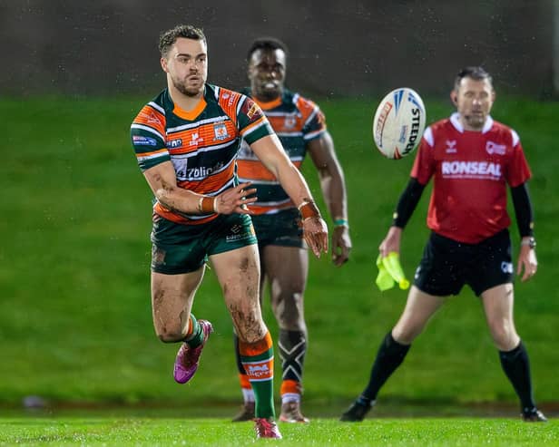 Hooker Cam Berry has joined Batley Bulldogs after spending the past three seasons with Hunslet RLFC. Picture by Allan McKenzie/SWpix.com.