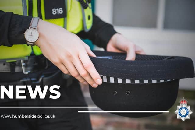 The public have been asked to avoid the area of Holmpton Road and Withernsea beach to allow emergency services to work safely